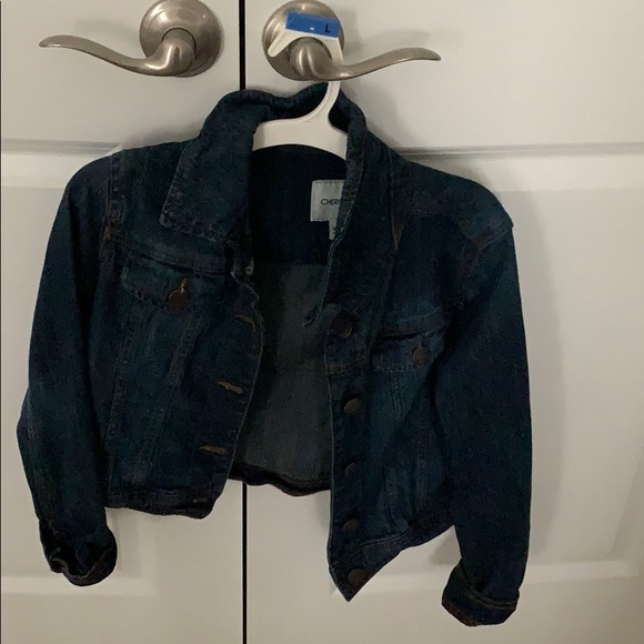 target girls jean jacket